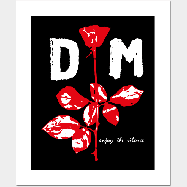 Devotee Rose - Red Wall Art by GermanStreetwear